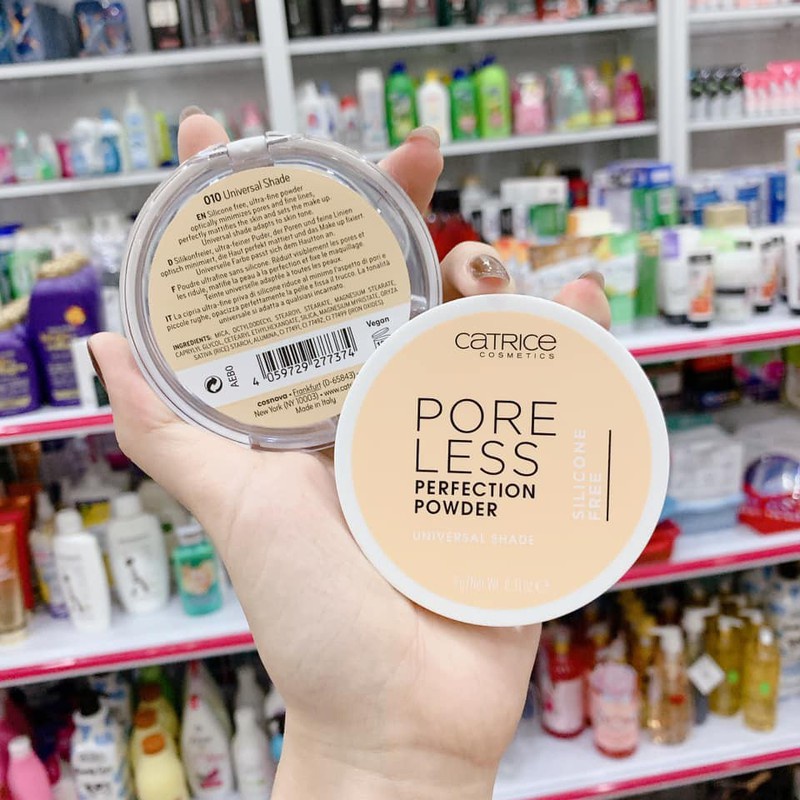 Phấn Phủ Dạng Nén Catrice Pore Less 010 Chính Hãng - 8498 - SẢN PHẨM RẤT CHẤT LƯỢNG, SHOP CHỌN LỌC KĨ TRƯỚC KHI ĐẾN TAY KHÁCH HÀNG, HÀNG CHUẨN ĐẢM BẢO ĐƯỢC ƯA CHUỘNG TRÊN THỊ TRƯỜNG