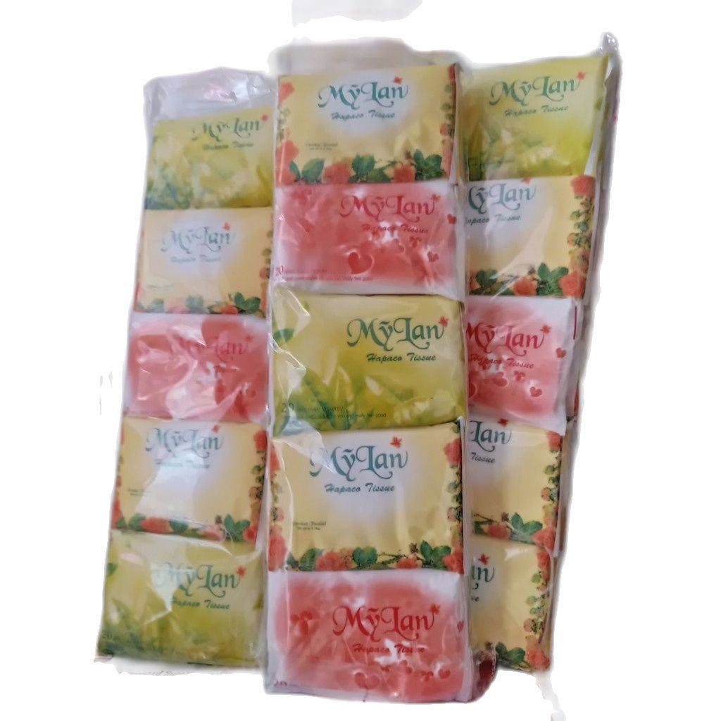 Khăn giấy ví đôi mỹ lan rẻ