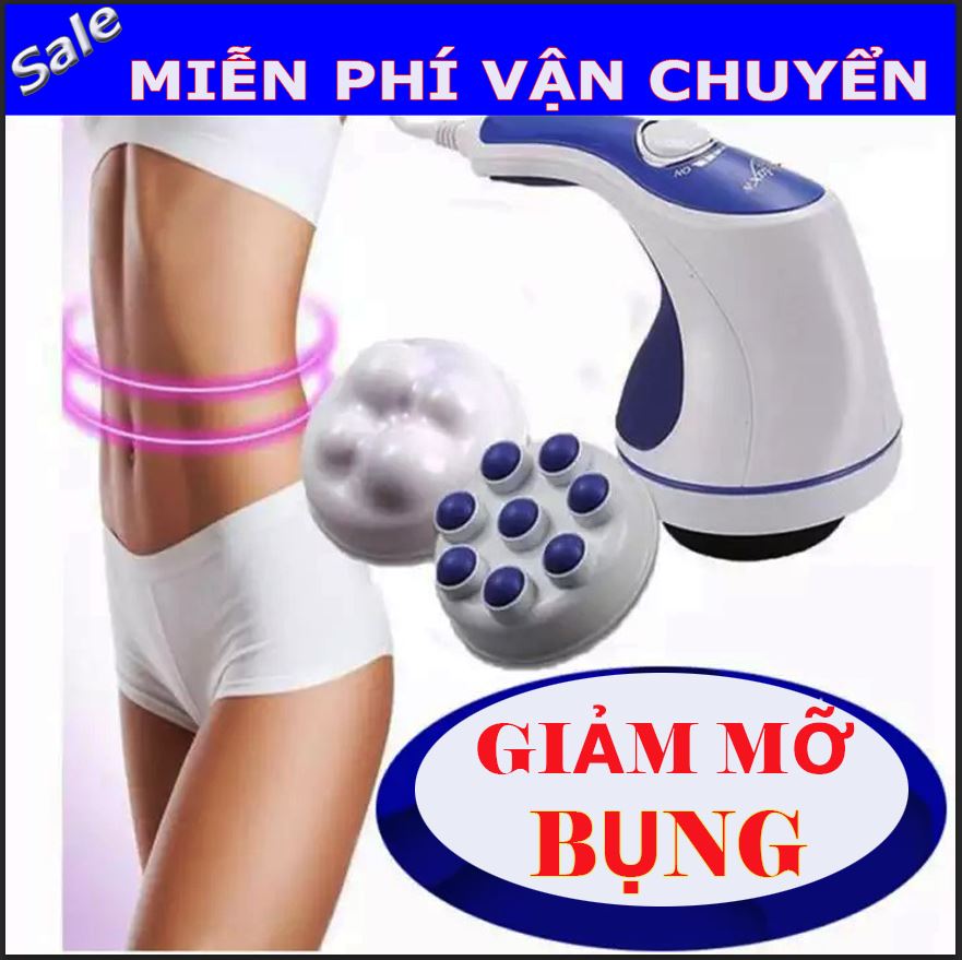 Máy Massage RELAX -  Massage Cầm Tay 5 Đầu Đánh Cao Cấp Chất Lượng Vượt Trội Giảm Nhức MỏiXả Trest Hiệu Quả.