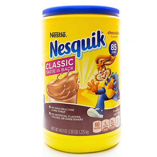 Bột socola sữa N.e.s.t.l.e Nesquik Chocolate Flavor hộp 1.27kg của Mỹ