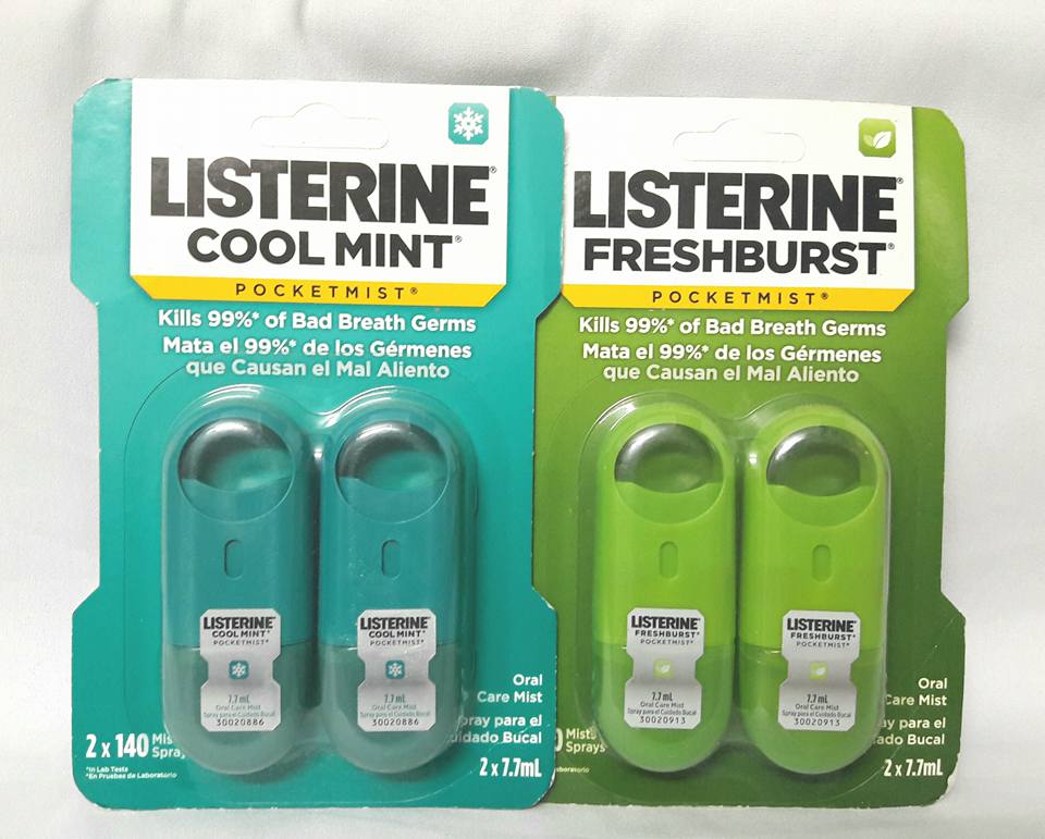 Listerine dạng xịt Mỹ