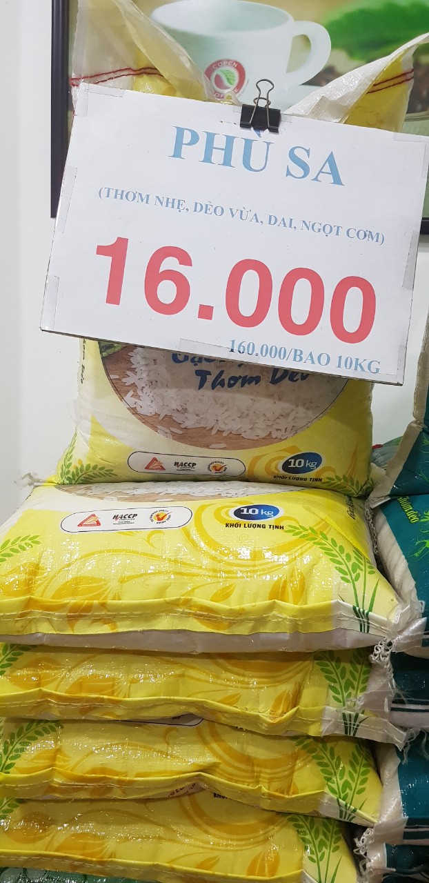 GẠO THƠM THÁI - LÀI SỮA - PHÙ SA BAO 10KG