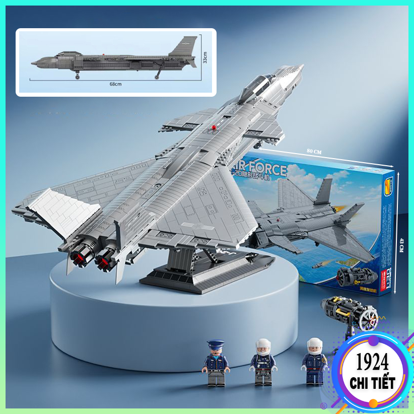 Bộ đồ chơi mô hình máy bay lắp ghép lớn VBCFN0603  CÔNG TY TNHH CHĂM SÓC  TRẺ EM VIỆT  VBCARE