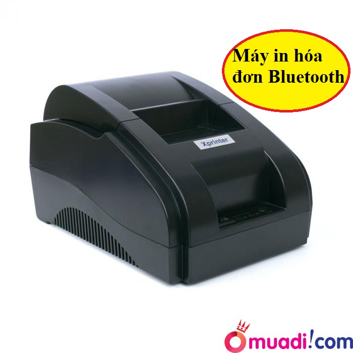 Máy in hóa đơn, máy in bill Xprinter Bluetooth + tặng kèm cuộn giấy in - Bảo Hành 12 tháng
