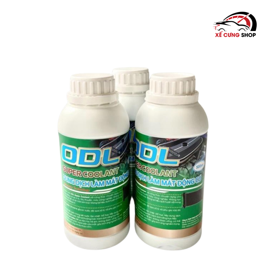 Nước Mát Xanh Làm Mát Động Cơ Ô Tô Xe Máy ODL 500ml Công Nghệ Đức
