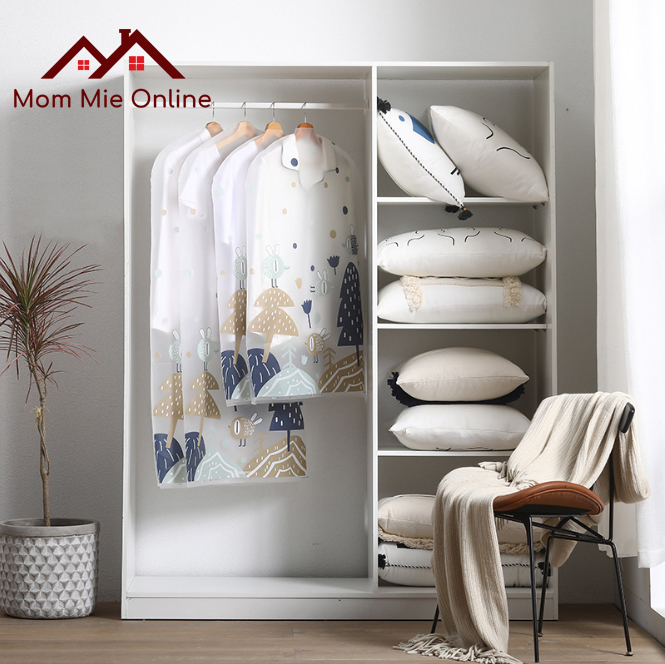 Túi bọc quần áo chống bụi bẩn ẩm mốc - Che bụi quần áo - J184