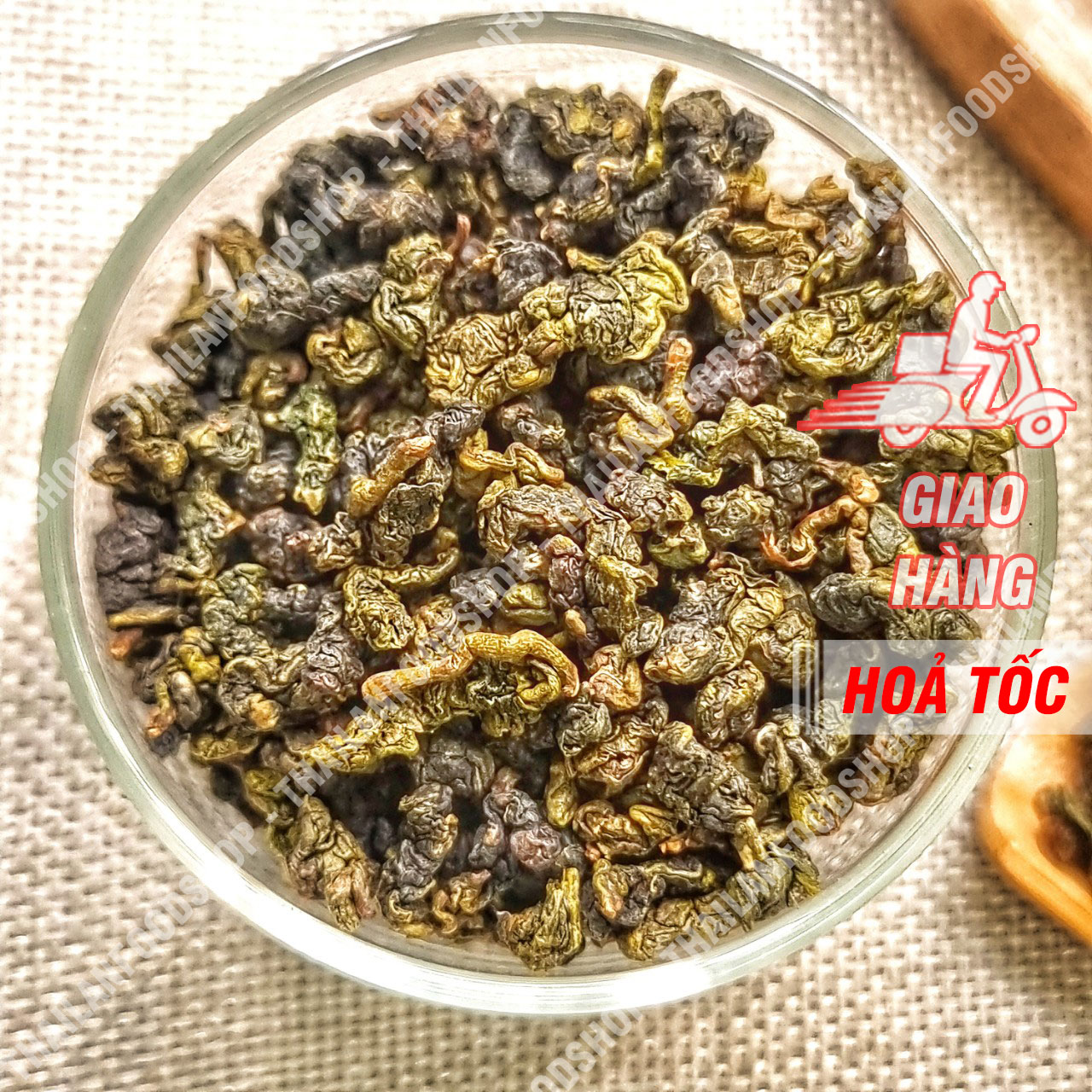 Trà ô long lâm đồng lon 300gram & 250gram