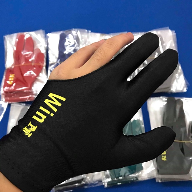 Găng tay bida win - loại tròng chất vải cực mịn, êm, ôm tay