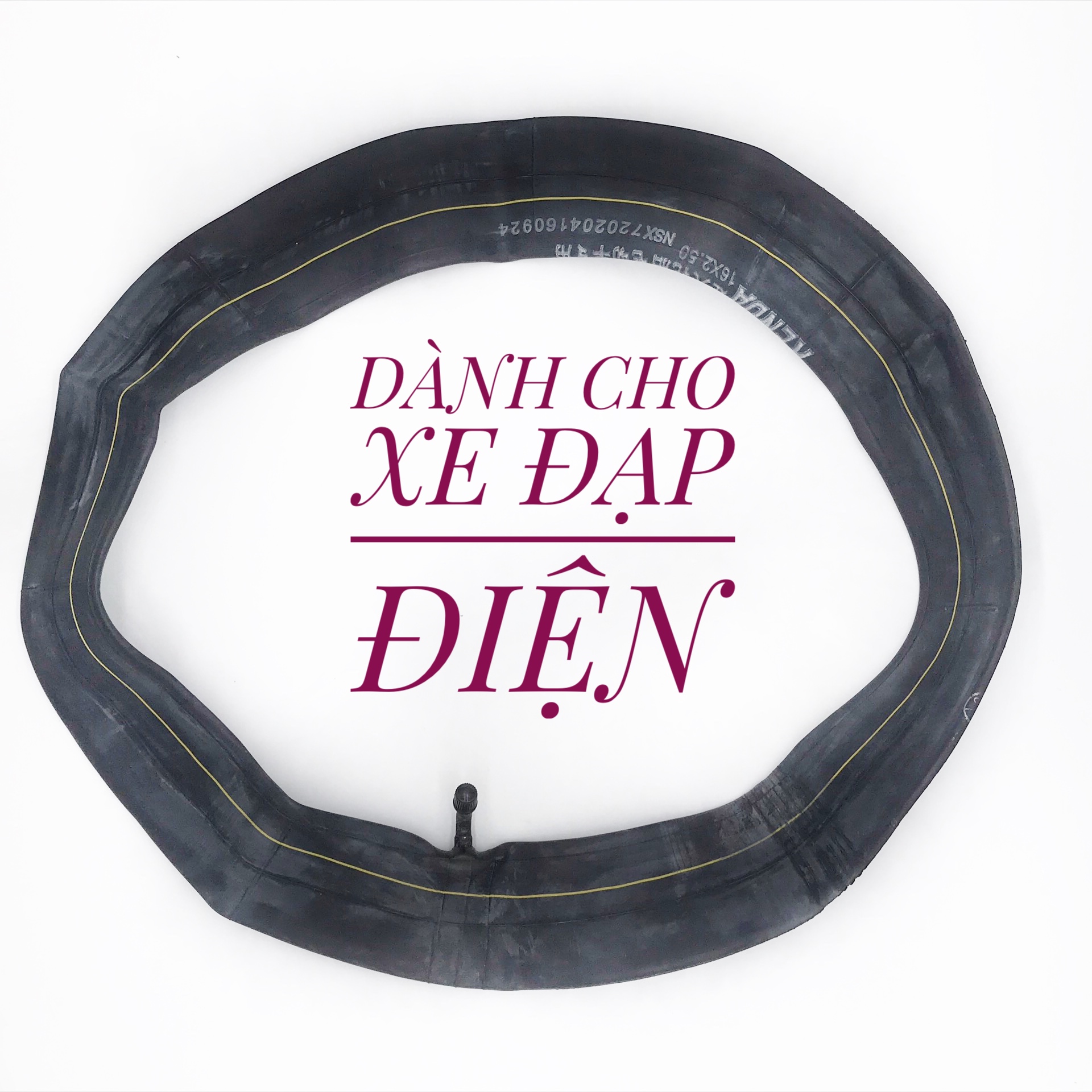 Săm ruột xe đạp điện Kenda 18X2.50, Chuyên dành cho xe đạp điện, Sản xuất tại Việt Nam