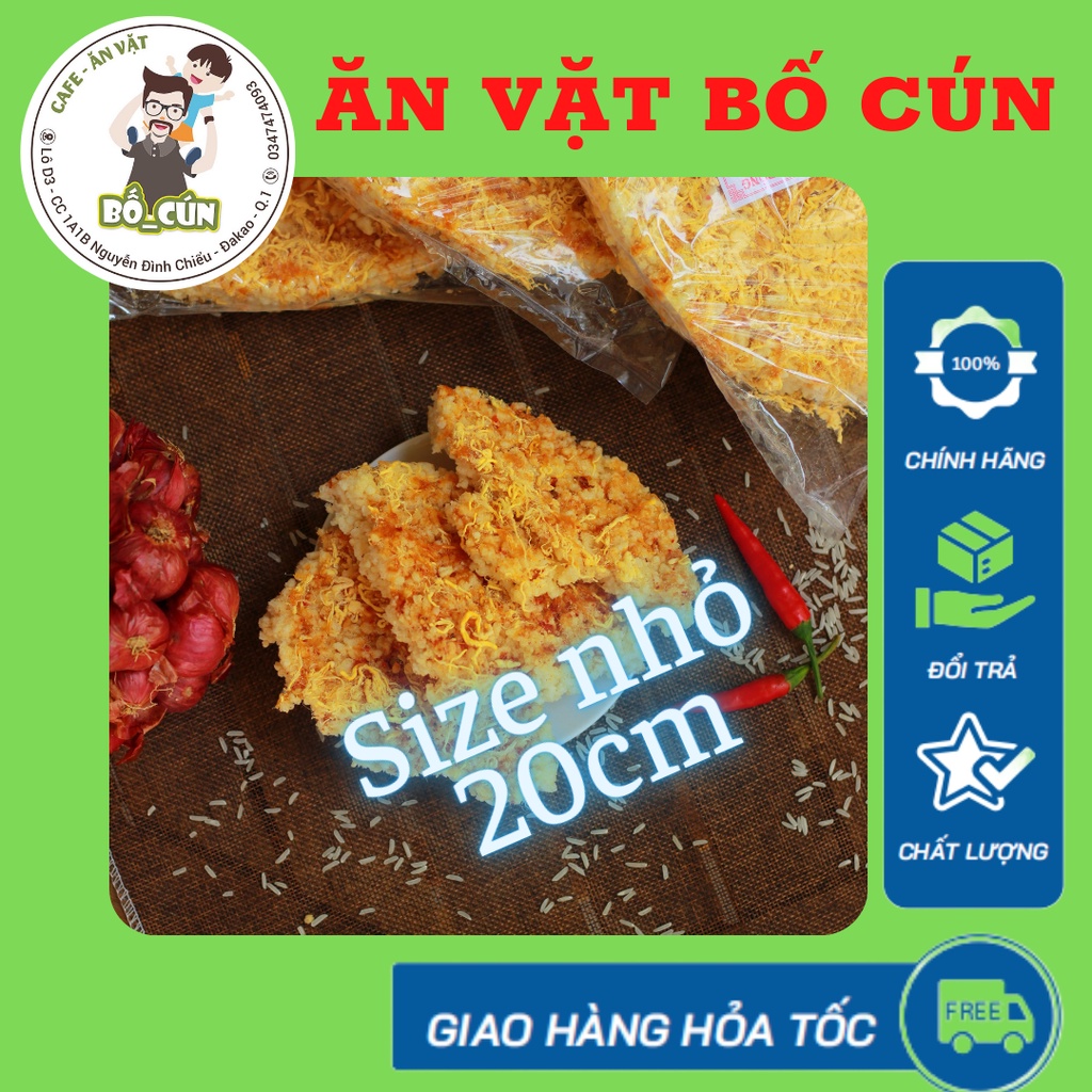 Cơm cháy nước mắm chà bông loại ngon