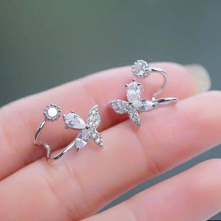 Bông Tai Nữ JQN Khuyên Vành Tai Xinh Xắn