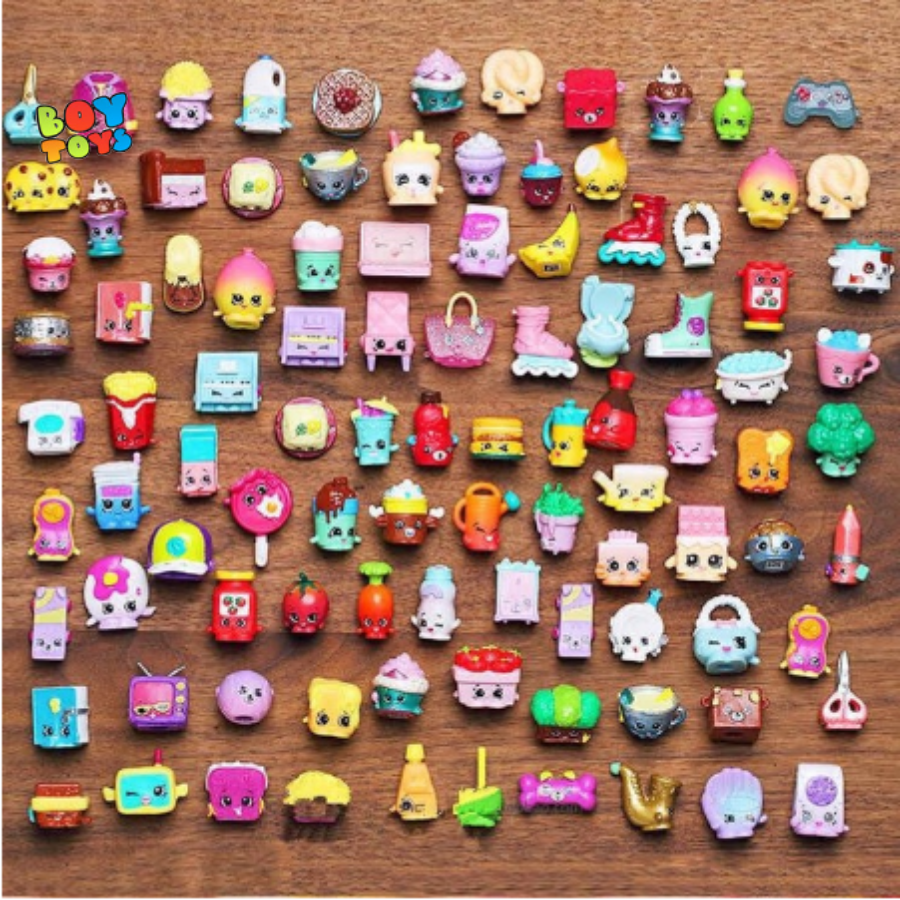 Đồ chơi Shopkins mô hình siêu dễ thương, chất liệu an toàn, không trùng mẫu cho bé thỏa sức vui chơi