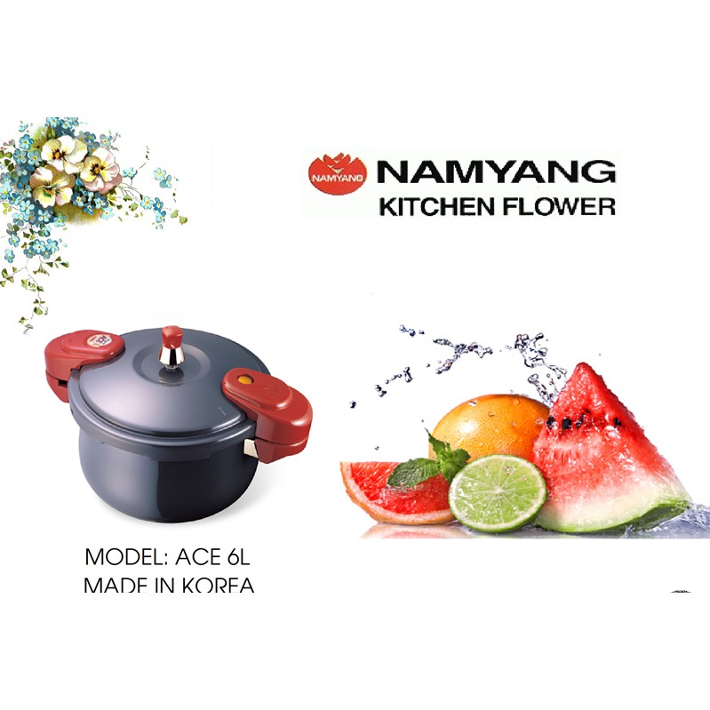 Nồi áp suất Hàn Quốc Kitchenflower ACE 6L