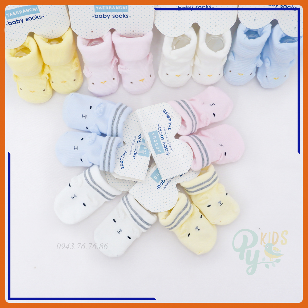 Set vớ cotton chống trượt, vớ Carter đáng yêu cho bé từ sơ sinh tới 24 tháng