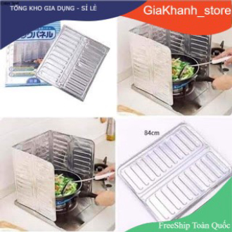 Tấm Chắn Bếp Chống Dầu Mỡ Khung Nhôm, Miếng Chắn Dầu Mỡ Nhà Bếp Loại Dày Bảo vệ tường Chắn gió bếp ga siêu Tiện lợi