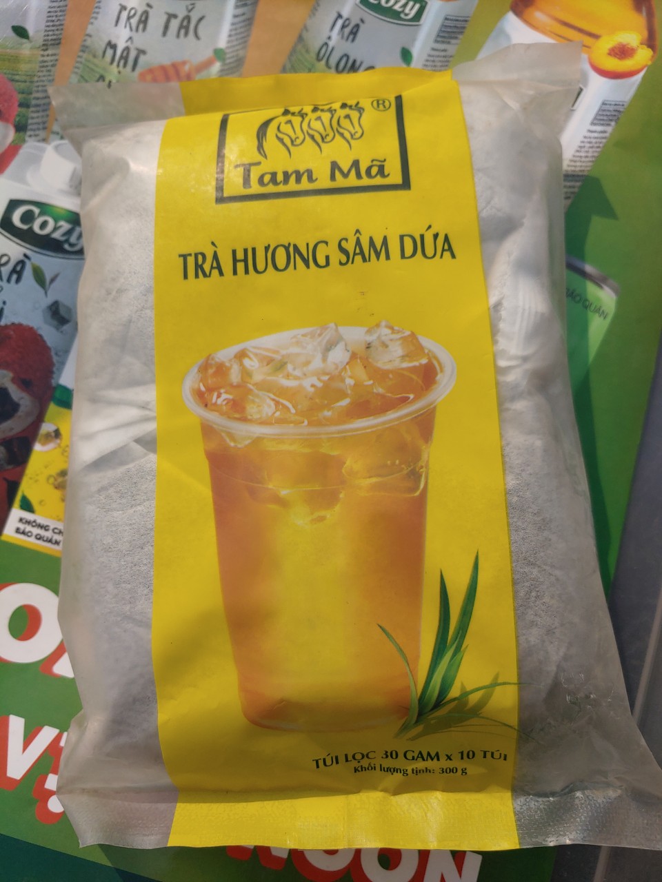 Trà sâm dứa túi 300gr/500gr
