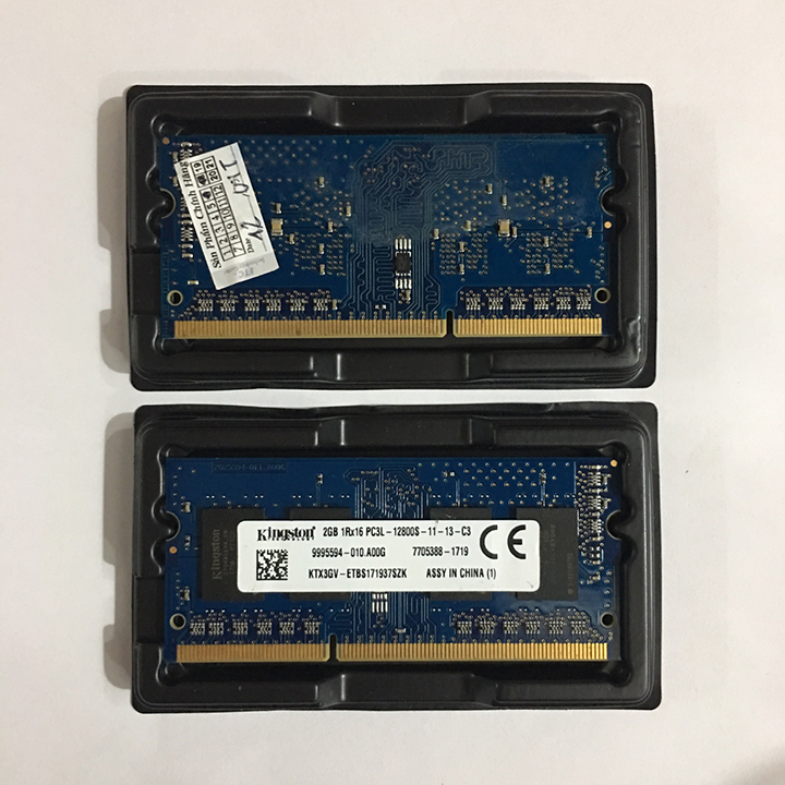 Ram laptop DDR3L 2GB Bus 1600 PC3L 12800 Samsung Hynix Micron Elpida Kingston...