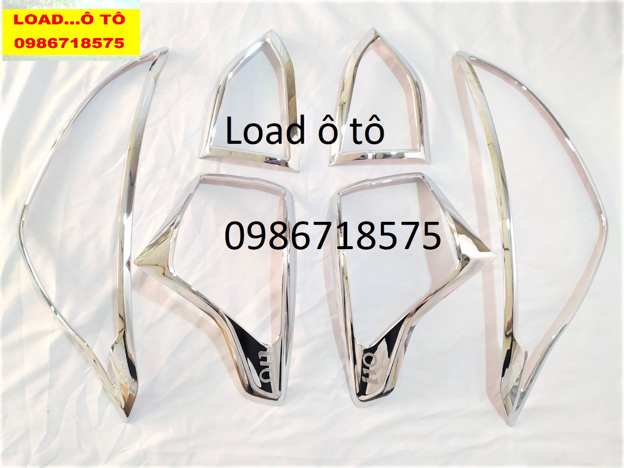 Ốp viền đèn pha hậu xe huyndai i10 sedan 2017-2020 mạ crom sáng bóng mẫu đèn chia