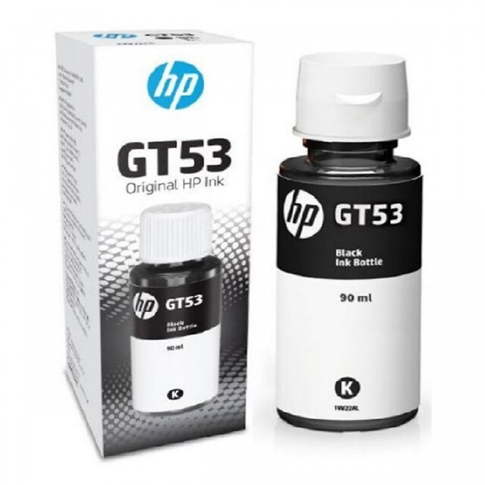 Mực in phun HP GT53 Black ( Màu đen) 1VV22AA 90ml Original Ink Bottle sử dụng cho máy in HP Ink tank GT5810/ 5820/ 115/ 315/ 415 - Hàng HP Việt Nam