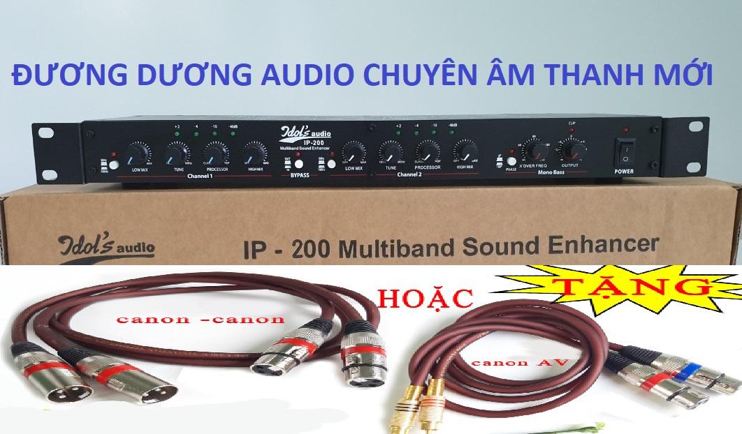 nâng tiếng Idol IP200 + TẶNG dây canon - IDO IP200