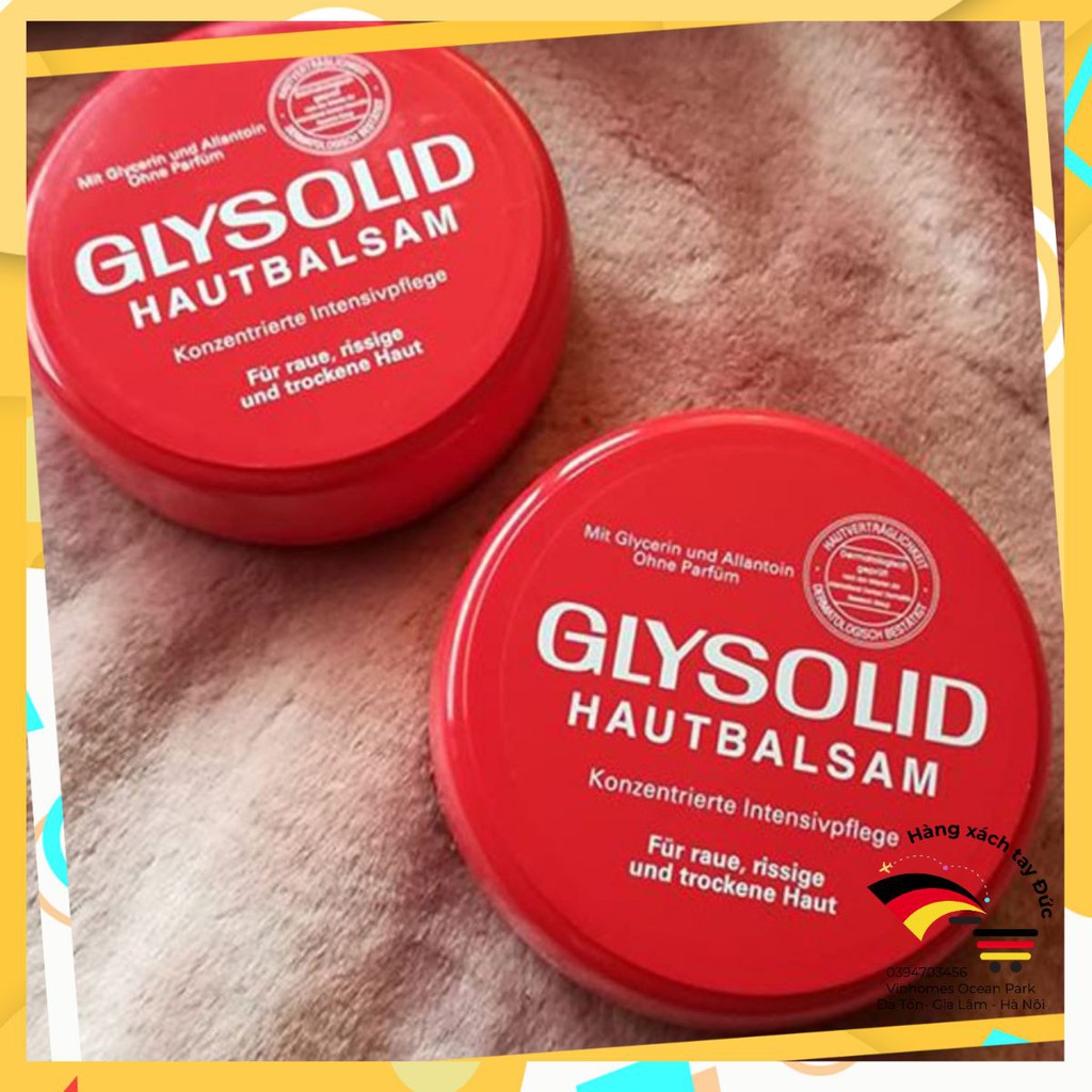 Kem Nẻ Glysolid Hautbalsam, 100 ml