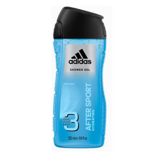 Sữa tắm gội toàn thân adidas shower gel 3 in 1 after sport 250ml