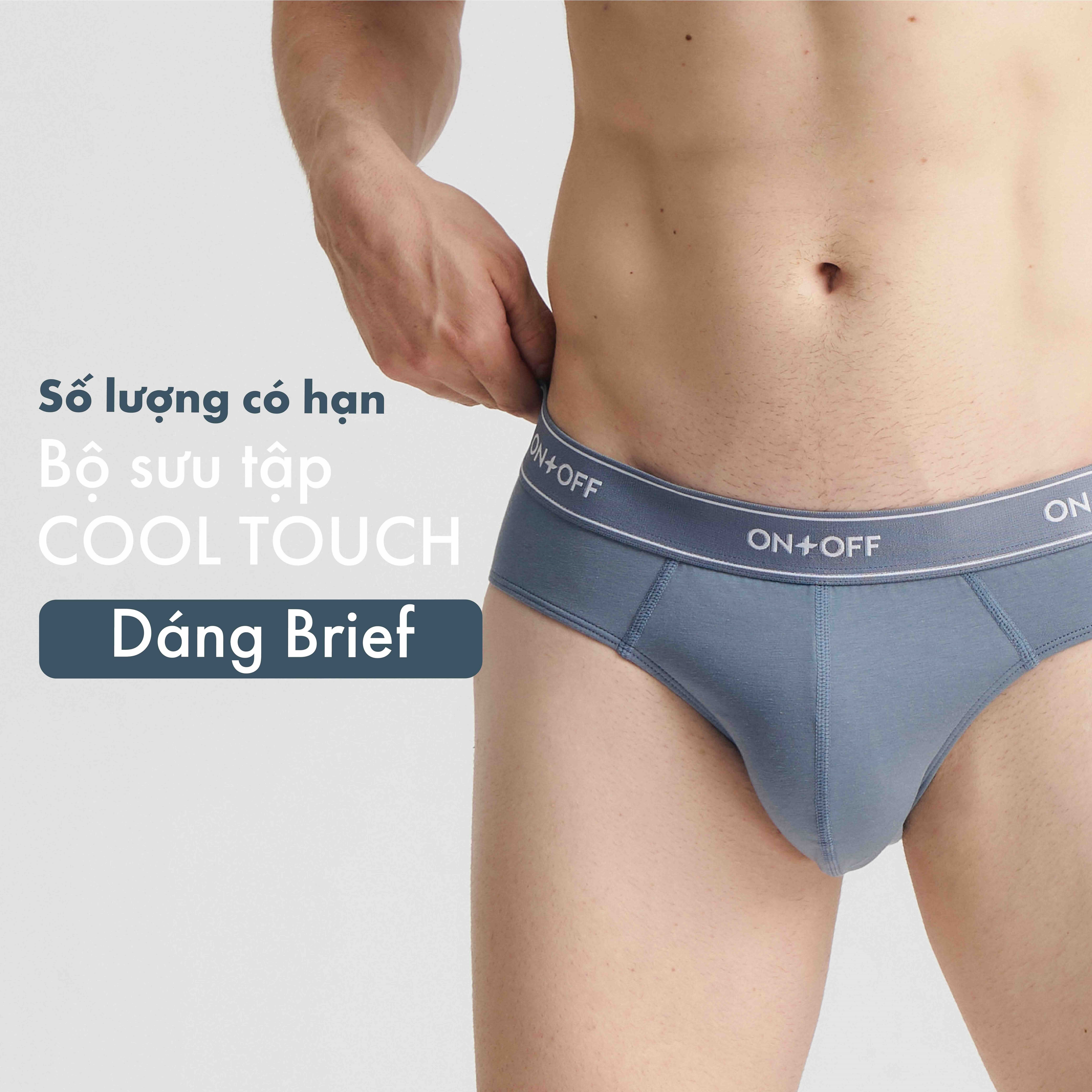Quần lót nam dáng brief cotton Modal kháng khuẩn tự nhiên thấm hút vượt trội ONOFF Premium -18UQ25A414- 18UQ24A213