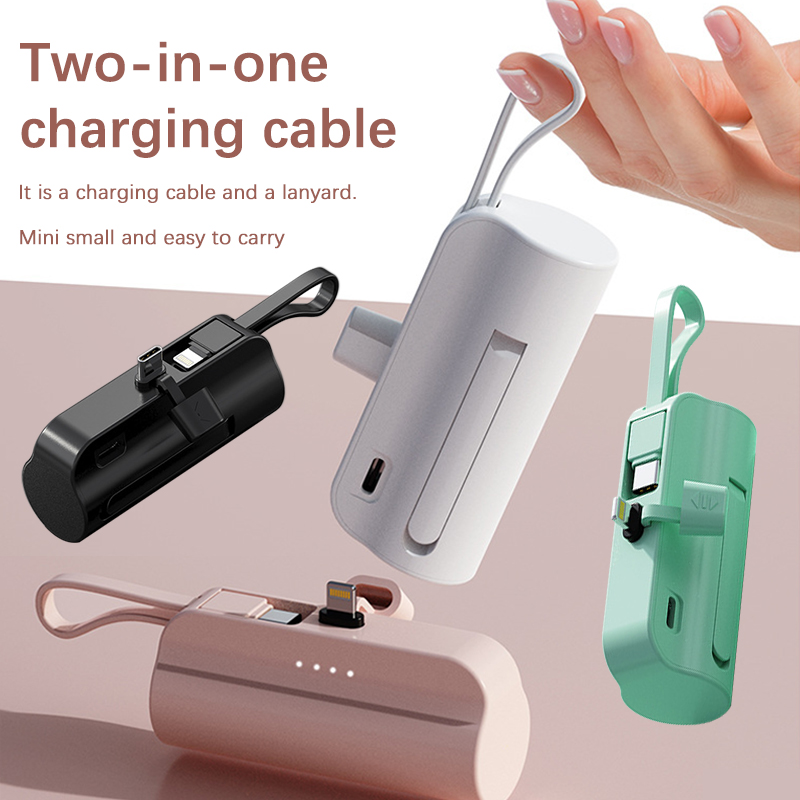 Sạc dự phòng mini cầm tay 5000mah,pin sạc dự phòng chính hãng cute cầm tay cho điện thoại nhỏ gọn tiện dụng