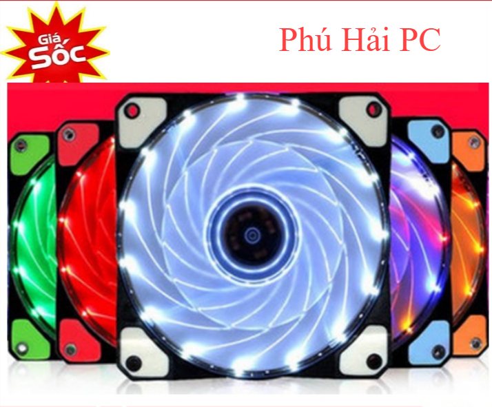 Quạt tản nhiệt ,fan case cho case máy tính , Fan Case 12cm ,Quạt Led 12 cm