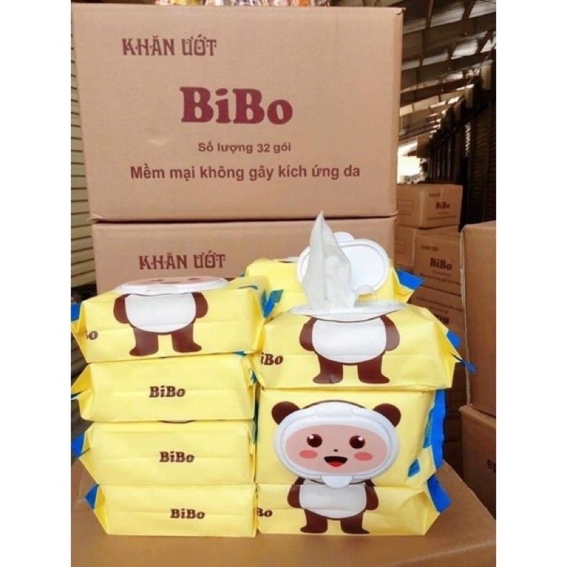 Khăn Ướt BiBo Không Mùi
