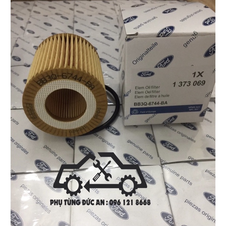 Lọc dầu, lọc nhớt động cơ xe Ford Ranger, Mazda BT50, Ford Transit mã BB3Q-6744-BA