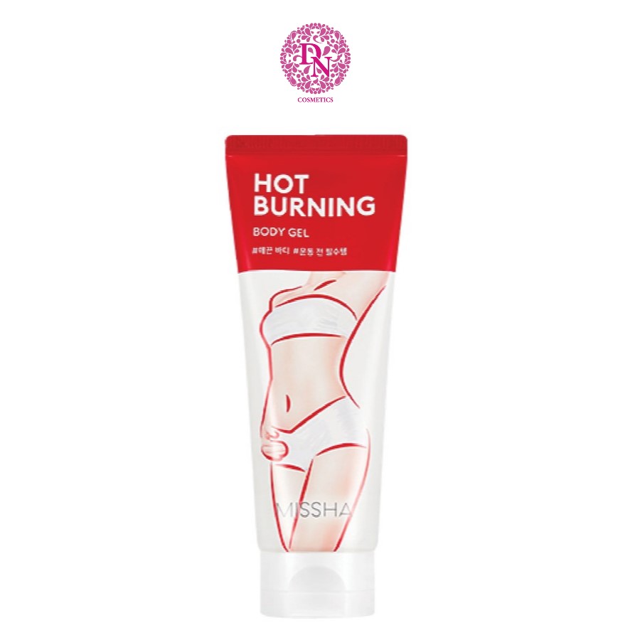 Kem tan mỡ missha hot burning perfect body gel hàn quốc tuýp 200ml