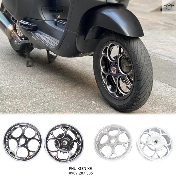 [1 Cặp] Mâm X1R V3 Cao Cấp Cho Các Dòng Vespa Sprint Primavera