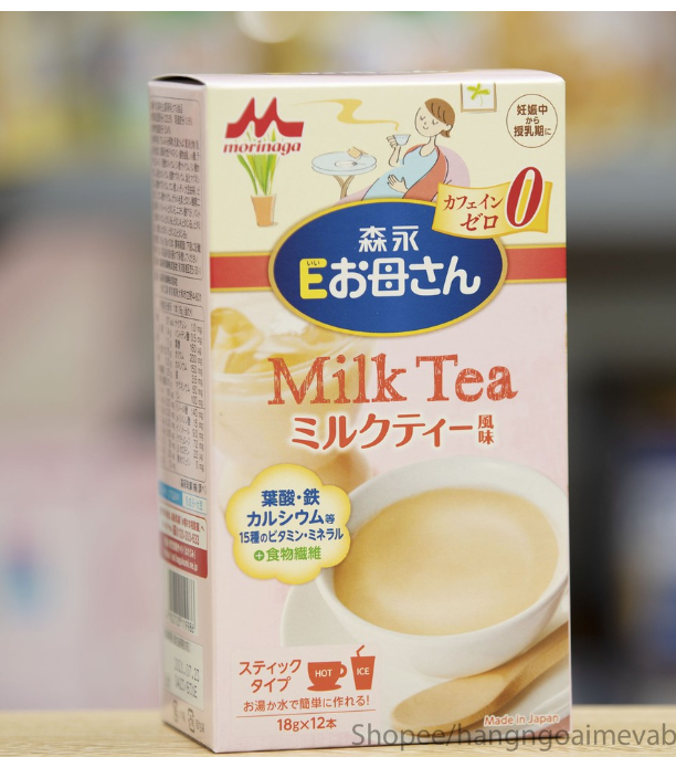 Sữa bầu morinaga nội địa nhật - vị trà sữa
