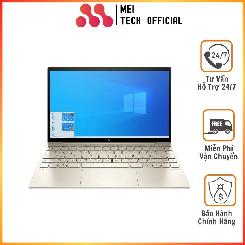 Máy tính xách tay hp envy 13-ba1535tu / vàng/ intel core i7-1165g7 / ram 8gb/ 512gb ssd/ intel iris xe graphics/ 13.3inch fhd/ led kb/ 3cell/ win 10sl/ 1yr -mei tech official- mei134 hàng chính hãng