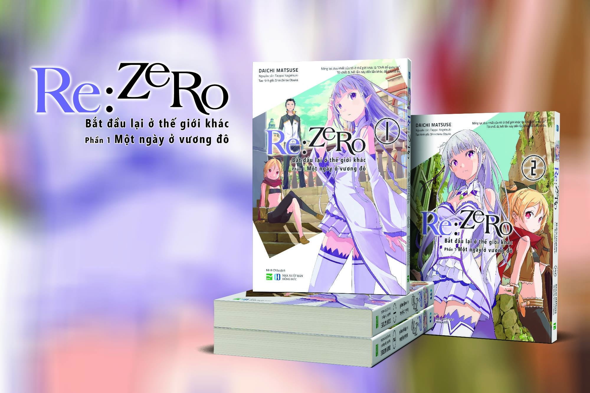 Fahasa - Re:zero - Bắt Đầu Lại Ở Thế Giới Khác - Phần 1: Một Ngày Ở Vương Đô (Bộ 2 Tập)