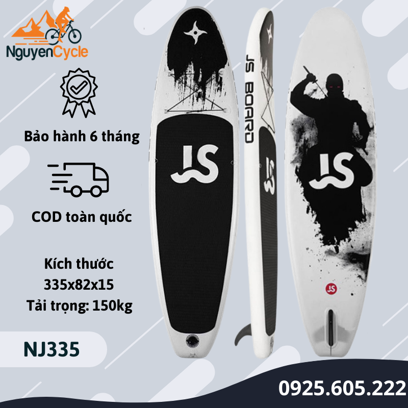 Ninja nj335 - js board - thuyền sup / ván chèo đứng bơm hơi