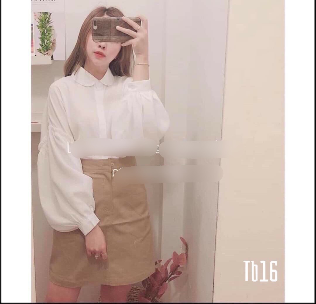 [HCM]ÁO SƠ MI CÔNG SỞ- ÁO SƠ MI TAY PHỒNG DÀI VẢI KATE DÀY DẶN