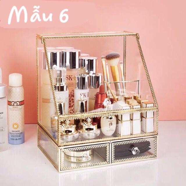 Khay thuỷ tinh đựng mĩ phẩm ❤️❤️-pb31