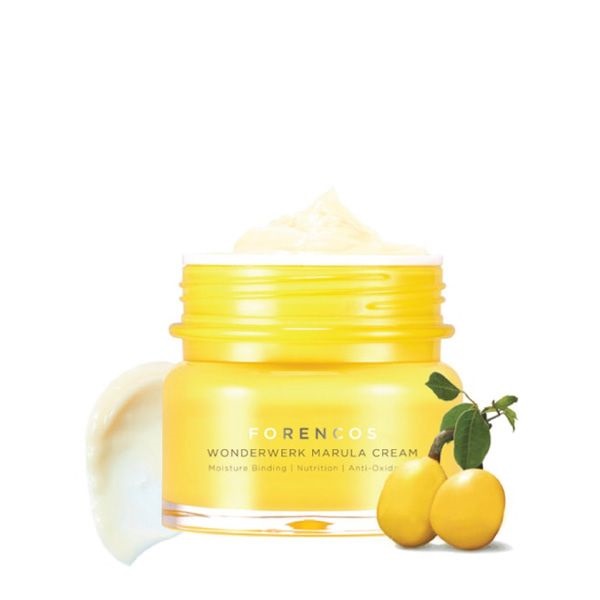 Kem Dưỡng Trắng Da Ban Đêm Forencos Wonderwerk Marula Tone Up Cream Màu Vàng 50ml - Hàn Quốc - Giúp hồi phục làn da hư tổn nhanh chóng, giúp da ngày càng sáng lên và căng tràn sức trẻ