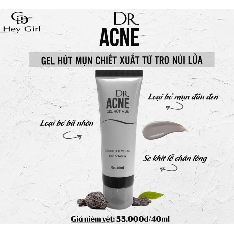 Gel lột mụn than tre dr. acne