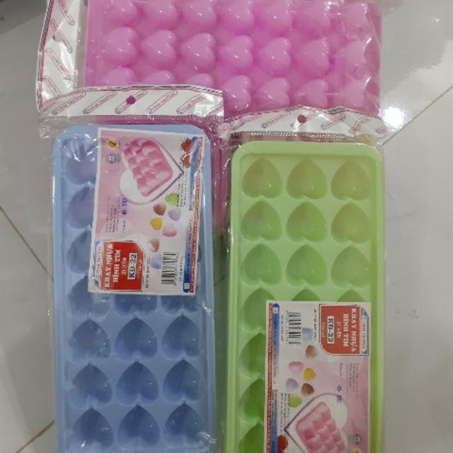Khay làm đá, khuôn làm rau câu, khuôn thạch trà sữa bằng nhựa cao cấp chịu nhiệt, nhiều mẫu cho bạn lựa chọn_Vĩnh Trường_KD