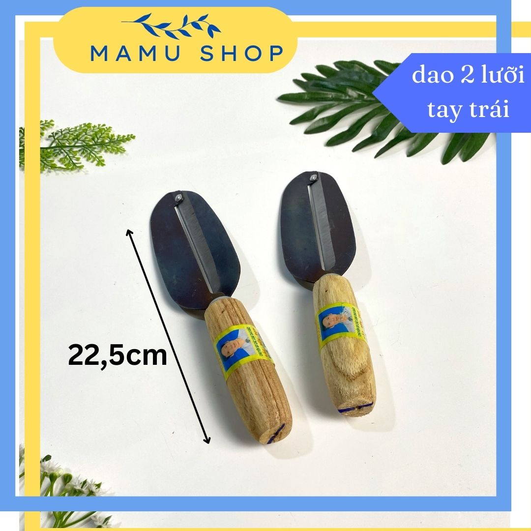 Dao bào tay trái dao 2 lưỡi tay trái Hà nội siêu bén Mamu shop M185