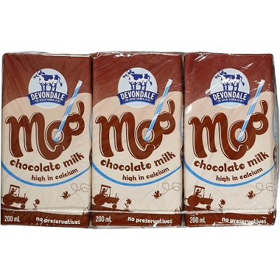Sữa tươi Devondale vị socola 200ml 1 thùng 24 hộp