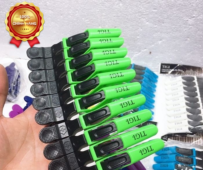 sét cây kẹp tóc cá sấu 10 cây