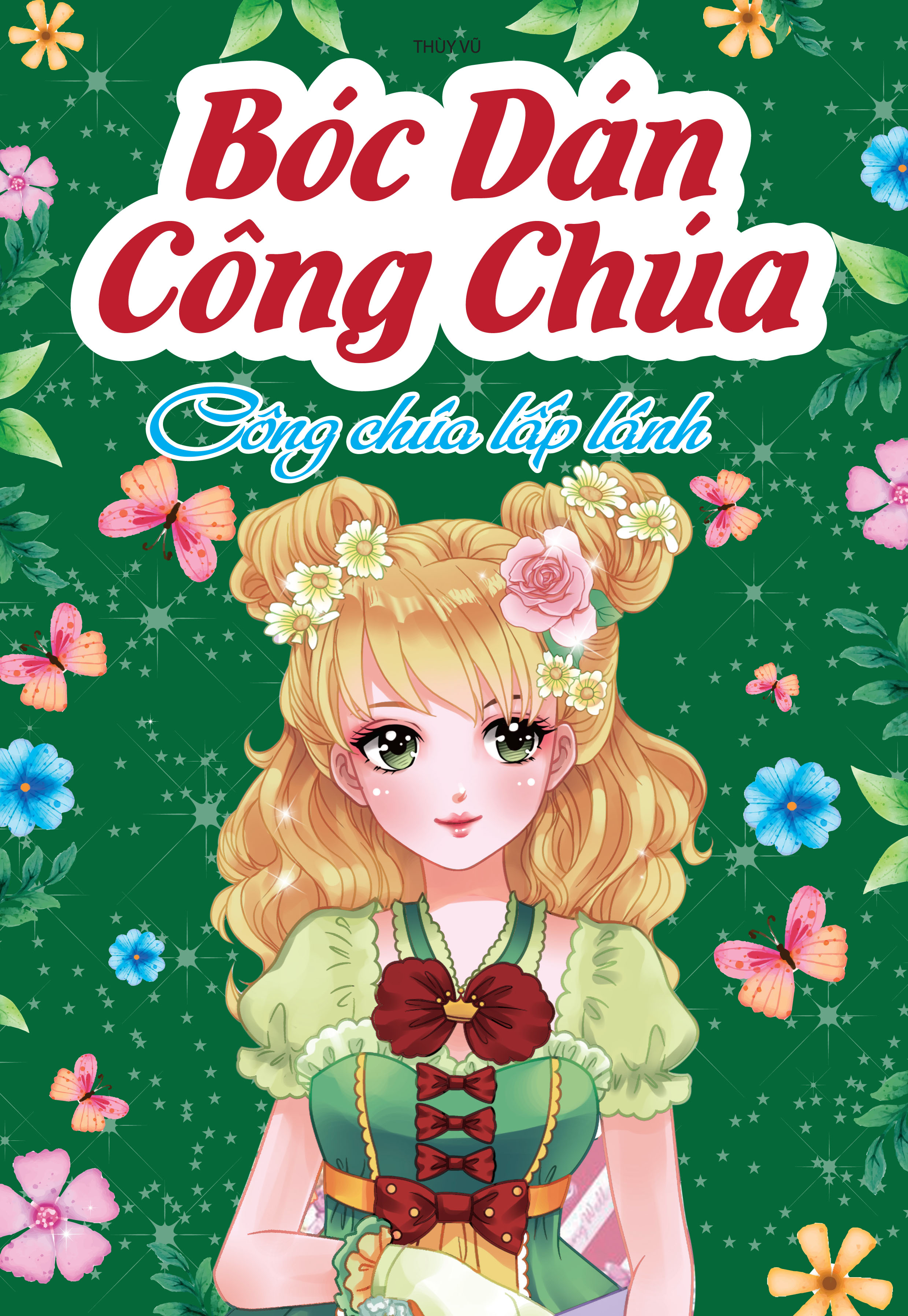 Bộ bóc dán công chúa - công chúa lấp lánh