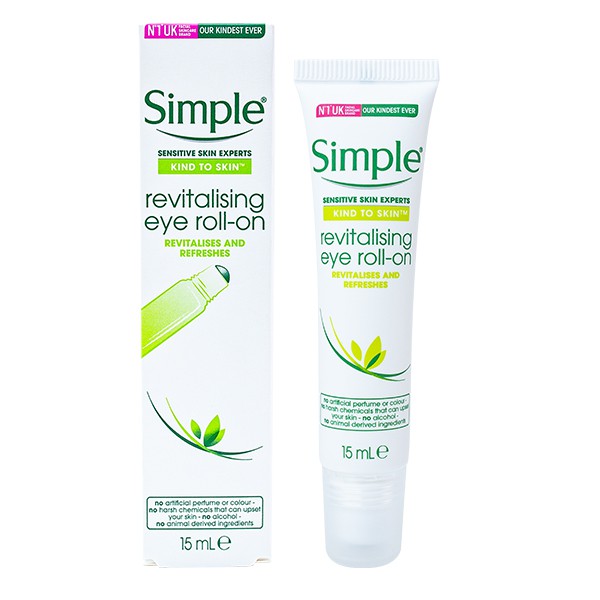 Lăn mắt Simple Kind to Eyes Revitalizing Eye Roll-On
