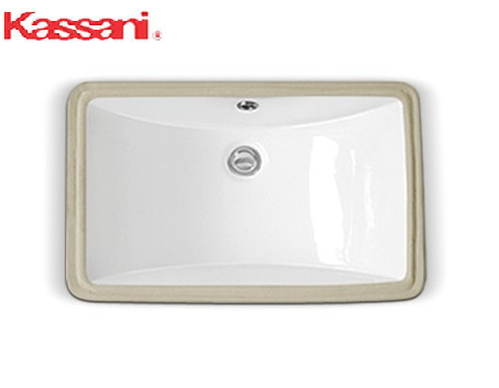 Lavabo âm bàn đá, Bồn rửa mặt âm bàn đá, Chậu lavabo âm bàn Kassani KS9607 phủ nano chống bám bẩn