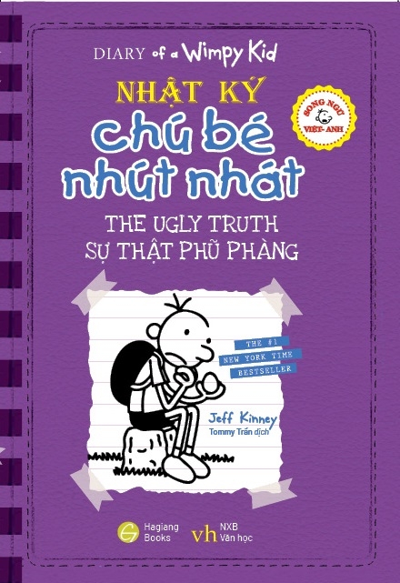 Sách fahasa - song ngữ việt - anh - diary of a wimpy kid - nhật ký chú bé nhút nhát: sự thật phũ phàng - the ugly truth