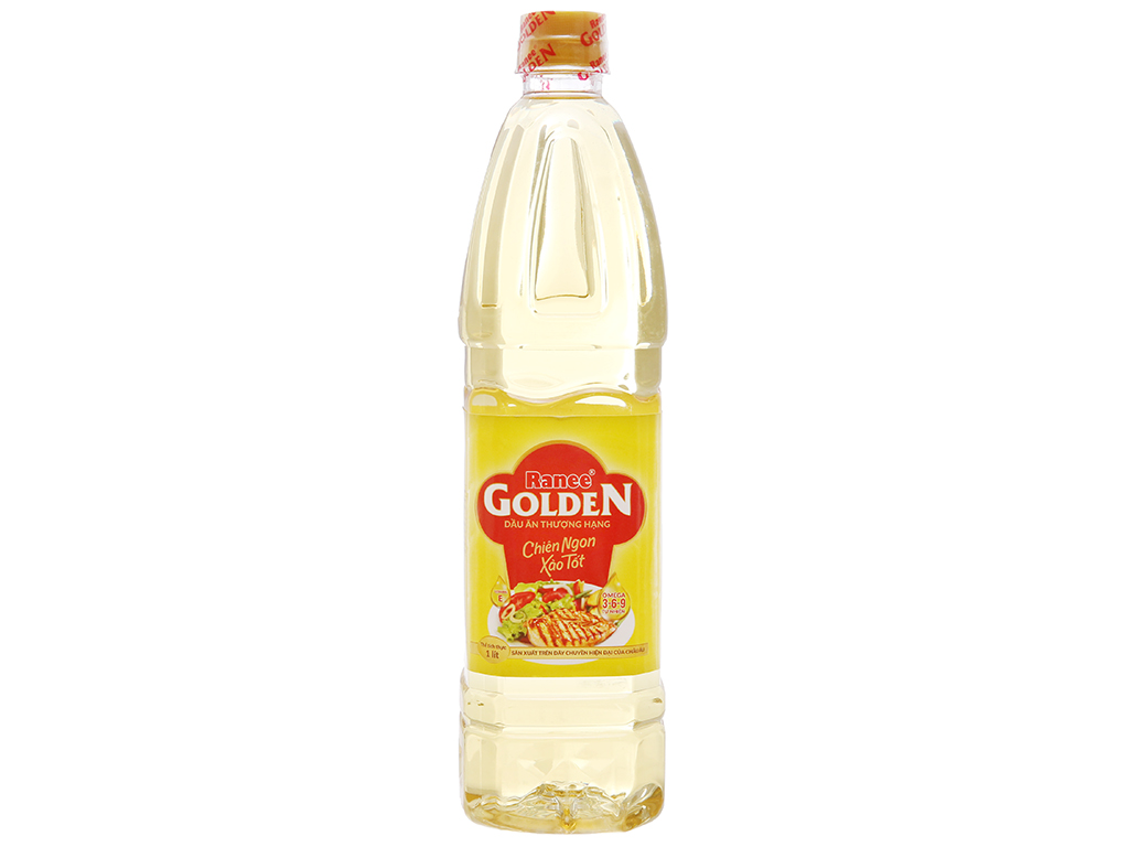 Dầu ăn dầu cá Ranee Golden chai 1 lít
